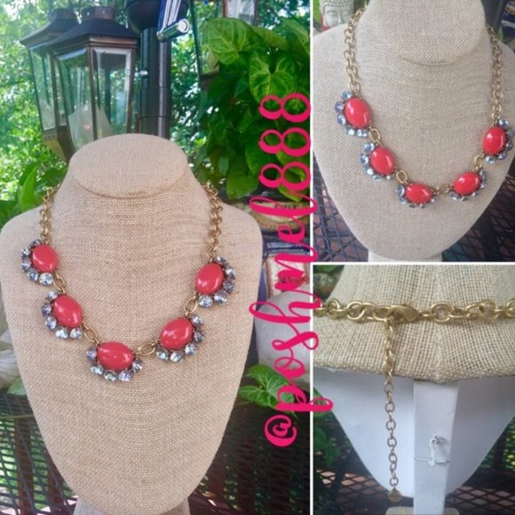 :: S&D🍒CherryRed Vintage Mae Statement Necklace - Picture 8 of 10
